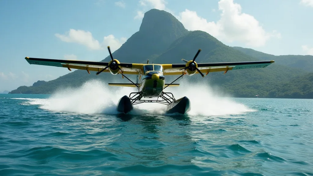 Mandalika Beach Seaplane Landing and Pickup Guide